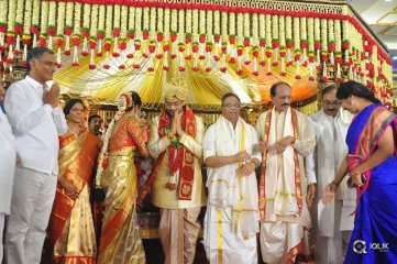 Celebs At Producer Ram Mohan Rao Daughter Wedding